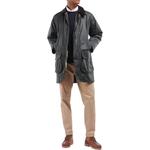 BARBOUR Вощеная куртка Border, Dark Green - фото 4