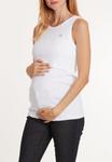 Топ MATERNITY AND NURSING CARNAC Cache Coeur, белый - фото