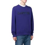 Свитшот с вышитым логотипом Lanvin, синий - фото 6