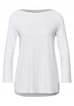 STREET ONE Лонгслив в белом цвете - фото