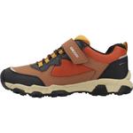 Кроссовки Geox модель J Magnetar цвет Коричневый - фото 2