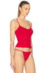 Длинный топ-ками Cou Cou Intimates, Cherry Red - фото 2