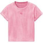 Футболка с логотипом Alexander Wang, розовый - фото