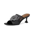 Шлепанцы женские Jessica Sophia, черный - фото 2