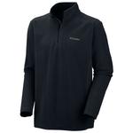 Флисовый свитер Columbia Klamath Range II Half Zip, черный - фото