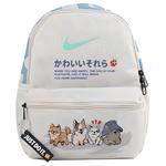 Nike Тканевый рюкзак женский серо-белый, Capybara - фото 2