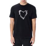 Футболка Saint Laurent Heart, черный - фото 5