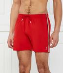 Культовые шорты для плавания Regular fit Boss, красный - фото