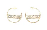 Серьги женские золотые CHANEL, золото - фото 2