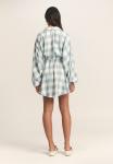 Платье ST MRLO SHAUNA MINI, Mineral Check/Turquoise - фото 3