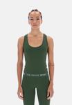 Топ Ted Baker Sports ESSENTIALS TANK, Black Forest/Dark Green - фото