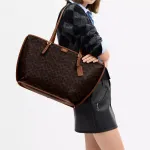 COACH Кожаная сумка-шоппер - фото 5