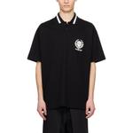 Поло с вышитым логотипом Givenchy, черный - фото 6