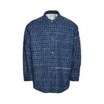 Рубашка Thom Browne Oversized Shirt Jacket 'Medium Blue' - фото