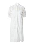 Платье-рубашка COMMA, White - фото