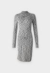 Платье-джемпер MOCK NECK DRESS Karl Lagerfeld Jeans, серый - фото 4