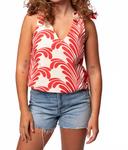 Женский топ Monet красный CIEBON - фото 4