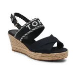 Танкетка с добавлением кожи Tommy Hilfiger, синий - фото