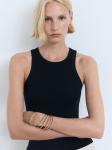 Топ MANGO BONI, черный - фото 2