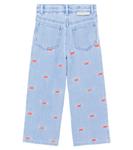 Вышитые джинсы Stella McCartney Kids, Avio/Embroidered - фото 3