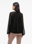 Блуза VILA HELA, черный - фото 4