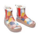 Зимние ботинки женские U.In, цвет Rock red - фото 2