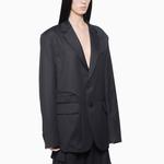 Feng Chen Wang Женский деловой костюм черный, Black - фото 5