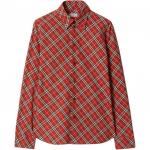 Короткая рубашка Burberry, Geranium - фото