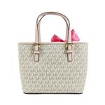 MICHAEL KORS Сумка Jet Set Leather, шоппер, мини-клатч Vanilla White - фото 10