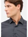 Рубашка Slim Fit антрацитового цвета Eterna - фото 4