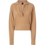 Вязаный джемпер Evanescente PINKO, бежевый - фото 3