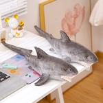 Gray Shark Dolls Plush Doll 60cm Height LEWAHON - фото 4