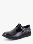 Детские туфли Kick T-Bar Kickers, Black Patent - фото 3