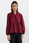 Блуза Noella Blouse, Dusty Mahogany/Red - фото