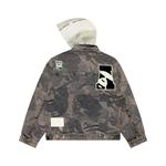 Многослойная джинсовая куртка Aape, светло-фиолетовый PPL - фото 5