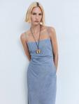 Платье миди Blanes Denim Mango, Mid Blue - фото 2