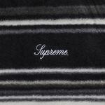 Куртка Supreme Stripe Zip Up Fleece Jacket, Black - фото 3