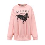 Унисекс свитшот MARDI MERCREDI, серый - фото 12