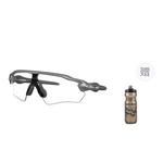 Oakley Солнцезащитные очки Radar Ev Path, 9510-08 Transparent to Black+Kettle - фото