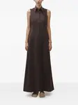 Платье макси без рукавов Alysi, коричневый - фото 2