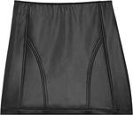 GUESS Женская Мини-Юбка Zue Pu, Black - фото 5