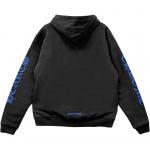 Утепленная худи на молнии Chrome Hearts, черный - фото 4