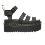 Кроссовки Wmns Blaire Hydro Leather Platform Strap Sandal 'Black', черный - фото