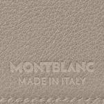 MONTBLANC Кожаный бумажник мужской серый - фото 4