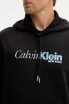 Хлопковая толстовка Calvin Klein, черный - фото 5