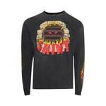 Футболка SAINT Mxxxxxx Live In Hell Long-Sleeve Tee, Black - фото