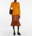 Джерси рубашка Dries Van Noten, оранжевый - фото 2