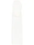 Драпированное платье макси Christopher Esber, белый - фото