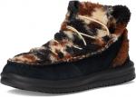 Ботинки Hey Dude Women's Camden Suede Cozy, Black Multi/Black - фото 7