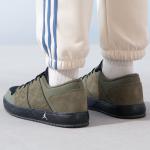 Nu Retro 1 Khaki GS Jordan, Средний Оливково-Зеленый/Черный/Светло-Бежевый/Угольно-Черный - фото 5